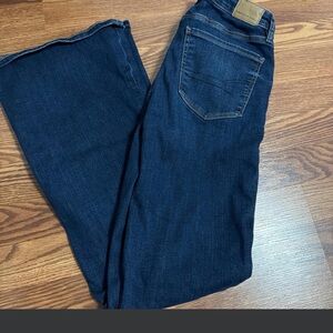 American Eagle Outfitters Dark Indigo Flare Jeans